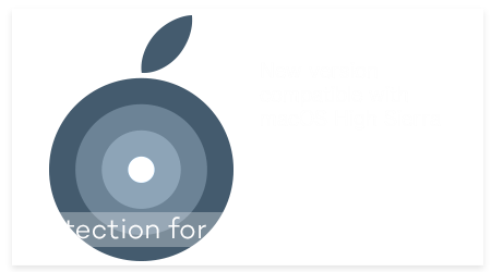New version compatible with macOS High Sierra