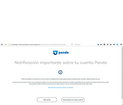 Cuenta Panda